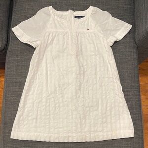 White Tommy Hilfiger Kids Dress